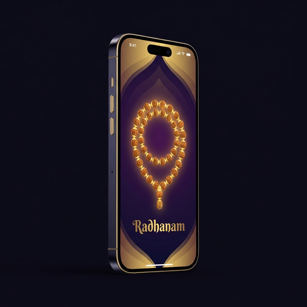 Radhanam App Interface