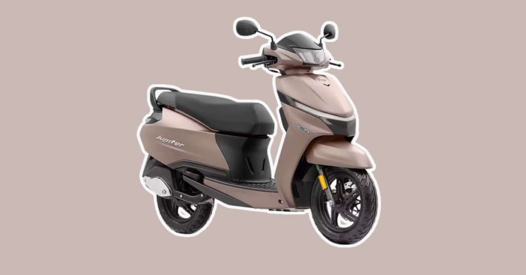 TVS Jupiter 2025: 77 KMPL Mileage, ₹3,300 EMI, Engine Specs & Bluetooth Digital Display